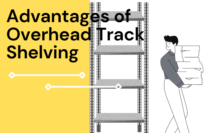 overhead track shelving