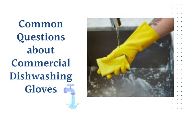 commercial dishwashing gloves