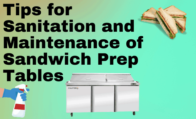 sandwich prep-tables