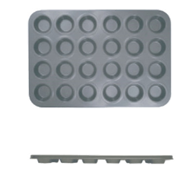 Thunder Group 24 Cup Muffin Pan - Non Stick - Small Cup