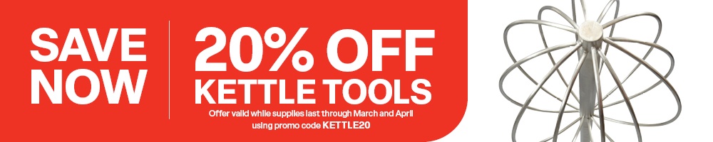 Commercial Kettle Tools Sale