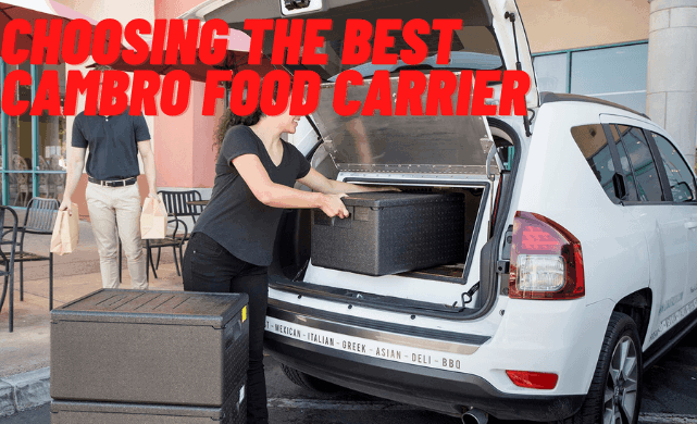 best cambro food carriers