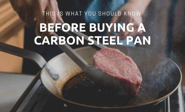 How To Season A Black Carbon Steel Pan  Nontoxic Nonstick Cookware Matfer  Bourgeat USA 