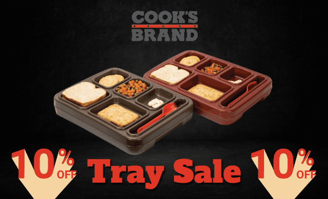 cooks brand tray sale